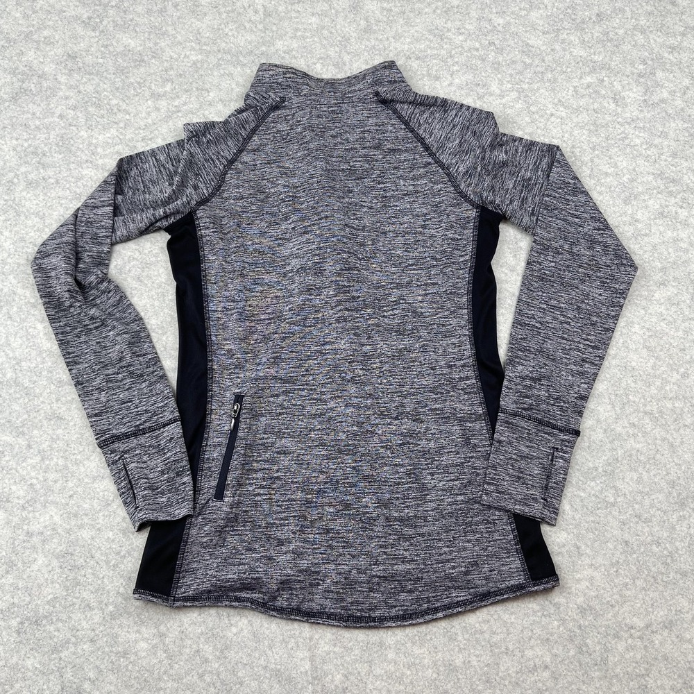 Texas A&M Aggies Shirt Womens XS Gray Black NCAA Football BAW Dry Tek 1/4 Zip - Picture 2 of 10